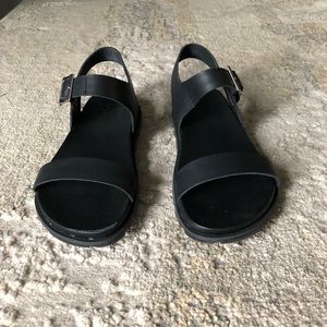 Sorel Black Sandals